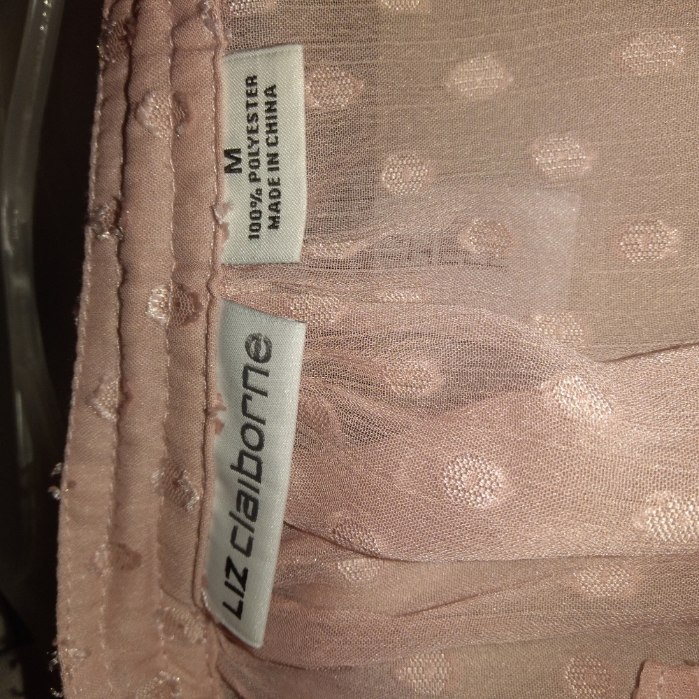 Pink Sheer Top - Picture 3 of 4